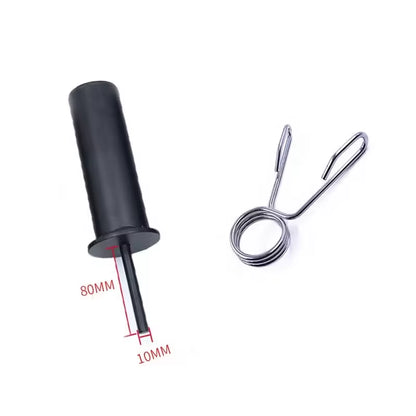 8MM/10MM Fitness Gym Weight Stack Add Replacement Pin Barbell Weight Plates Extender Barbell Loading Pin for Add Weight
