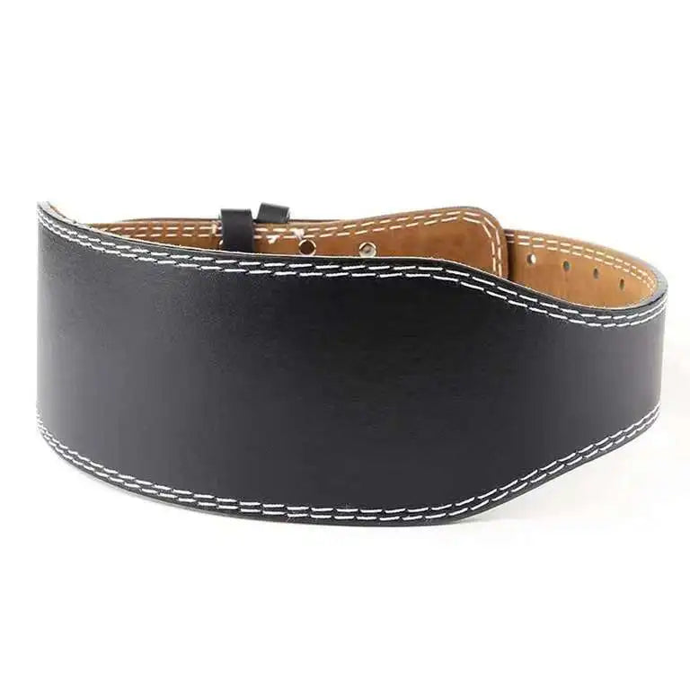 Gym Fitness Workout Power Weight Lifting PU Leather Lever Belt for Men Women Weightlifting Waist Belt
