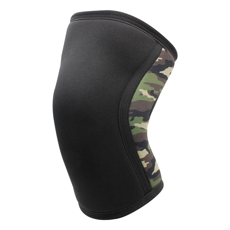 Fitness Neoprene Weight Lifting Gym Stiff Knee Sleeve 7Mm Brace for Power Lifting