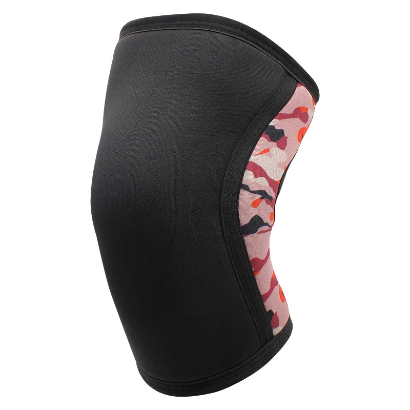 Fitness Neoprene Weight Lifting Gym Stiff Knee Sleeve 7Mm Brace for Power Lifting