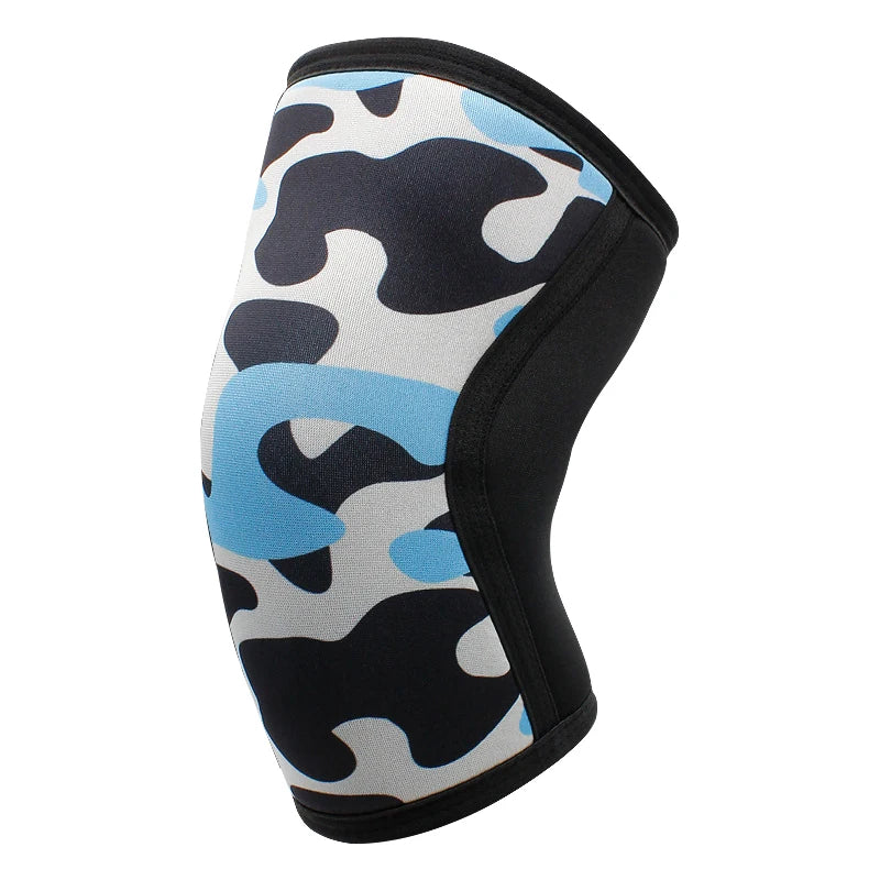 Fitness Neoprene Weight Lifting Gym Stiff Knee Sleeve 7Mm Brace for Power Lifting