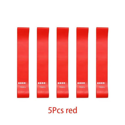 TPE Resistance Bands Fitness Set Rubber Loop Bands Strength Training Workout Expander Yoga Gym Equipment Elastic Rubber Loop