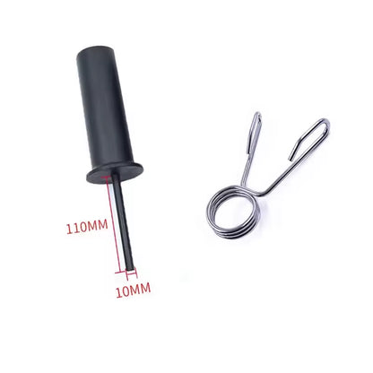 8MM/10MM Fitness Gym Weight Stack Add Replacement Pin Barbell Weight Plates Extender Barbell Loading Pin for Add Weight